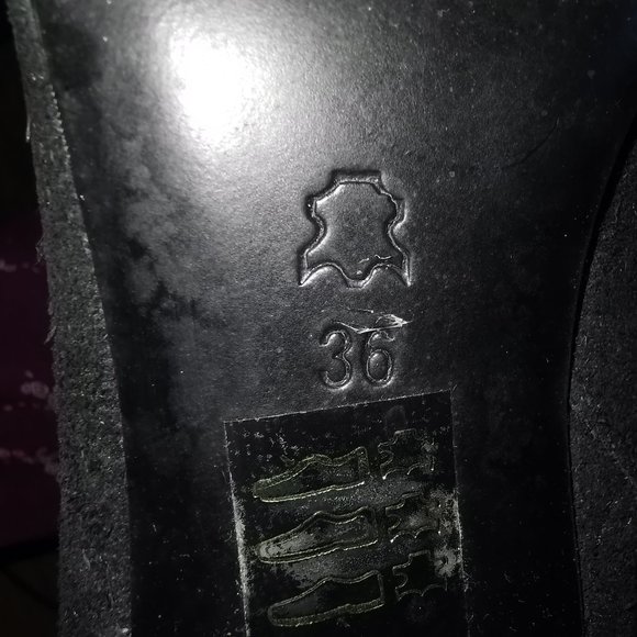 Rouje Black Suede 'Josephine' Lace Up Ankle Boots - Picture 8 of 8